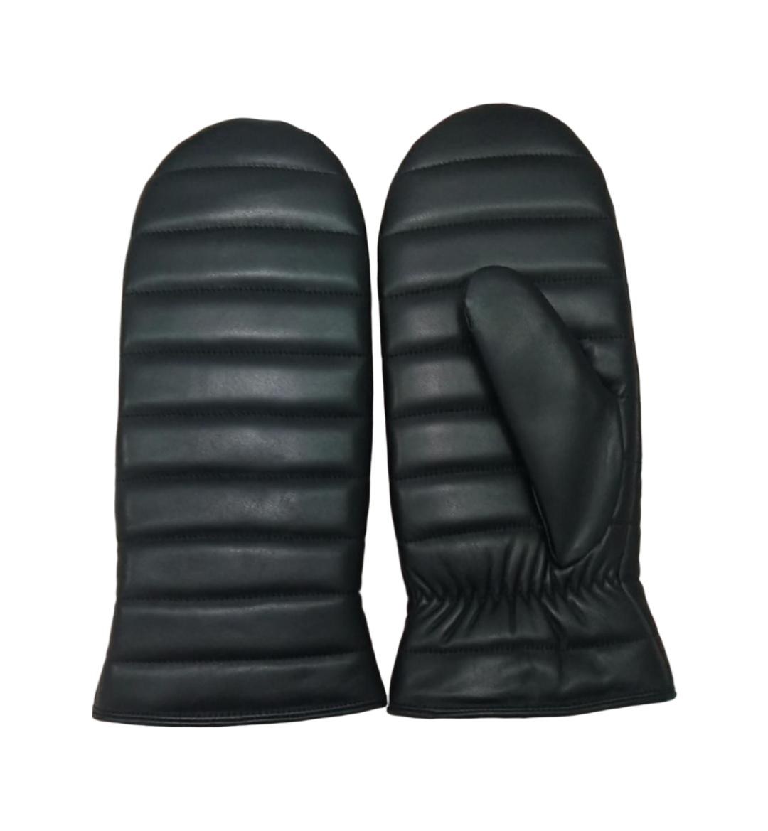 Outdoor quilted mitten gloves