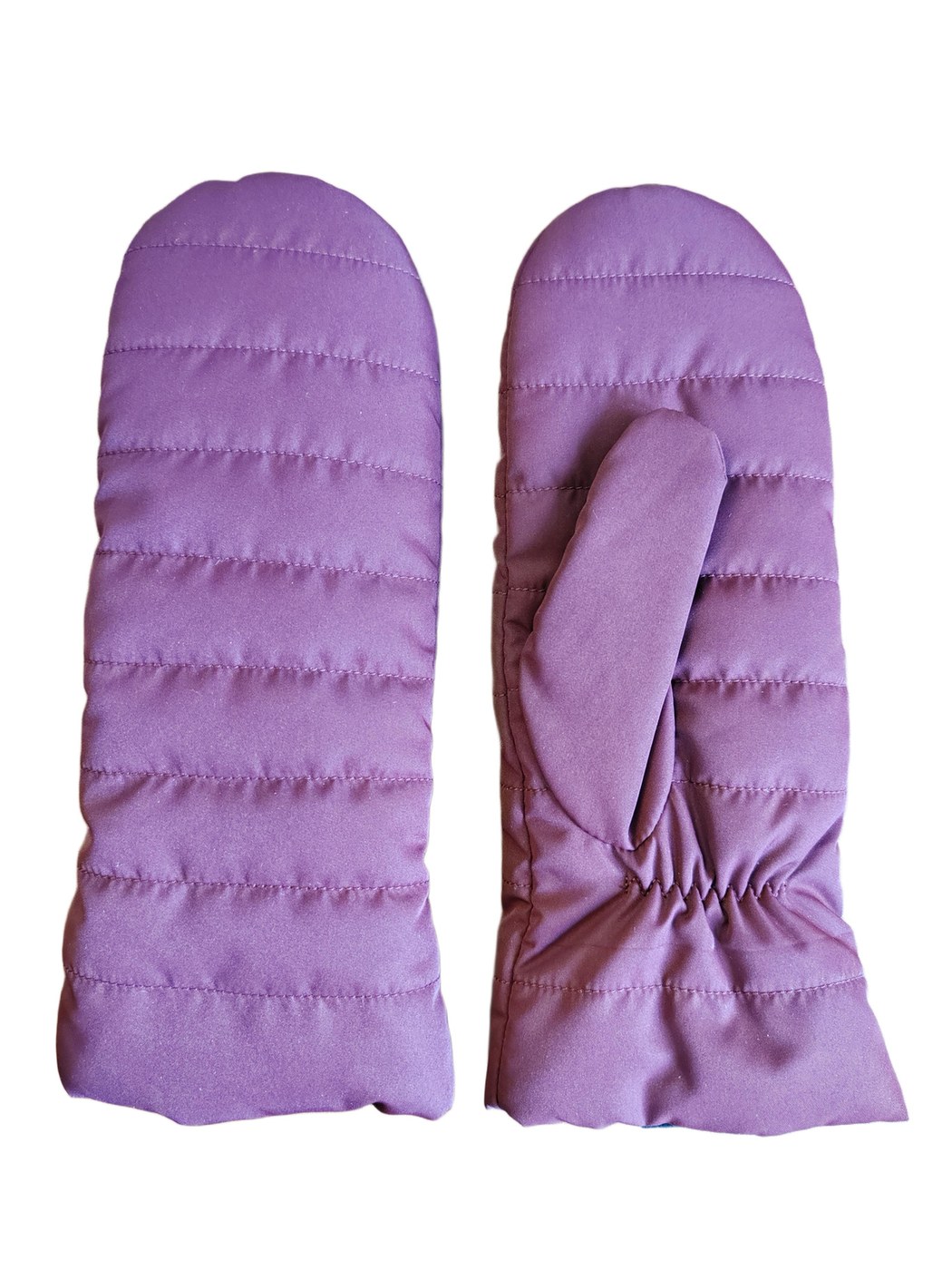 Recycled polyester winter mitten gloves